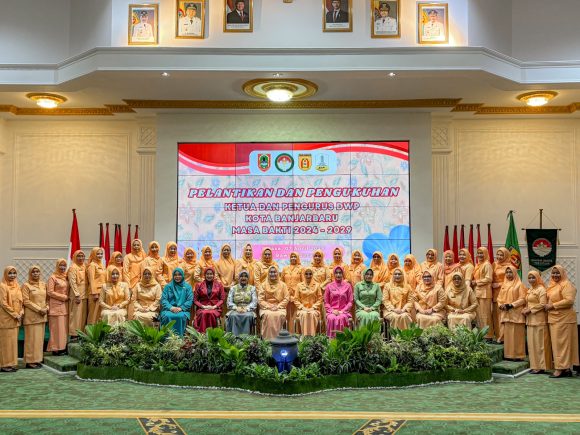 Pengurus DWP Banjarbaru Masa Tugas 2026–2029 Resmi Dilantik, Dorong Program Berdampak bagi Masyarakat