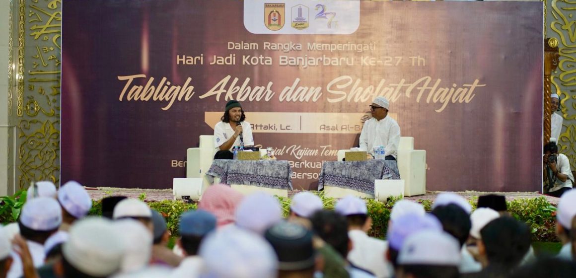 WhatsApp Image 2026-04-17 at 12.04.48 AM Banjarbaru Tenggelam Dalam Zikir dan Doa, Tabligh Akbar Hanan Attaki Warnai Hari Jadi ke-27