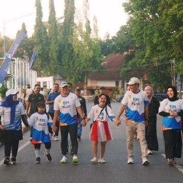 Energi Kota Idaman Meledak di Running Festival 2026, Ratusan Peserta Meriahkan HUT ke-27 Banjarbaru.