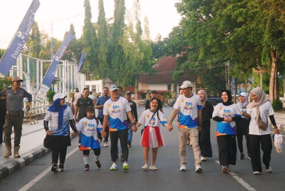 Energi Kota Idaman Meledak di Running Festival 2026, Ratusan Peserta Meriahkan HUT ke-27 Banjarbaru.