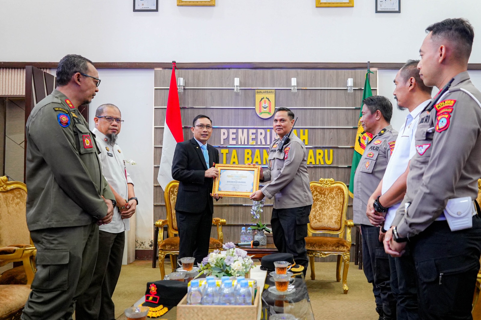Pemko Banjarbaru Apresiasi Polres atas Inovasi Aplikasi “CANGKAL” untuk Keamanan Masyarakat