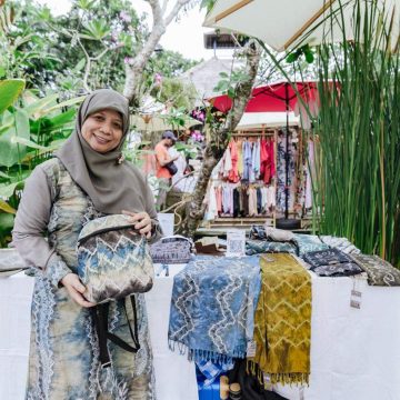 SBK Sasirangan Banjarbaru Banggakan Kalsel di Ajang Women Ecopreneurs Market Day Bali