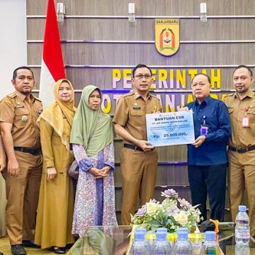 Sentuhan Kepedulian untuk Hamdiah, CSR PT Air Minum Intan Banjar Hadirkan Harapan Baru