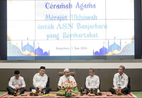 Perkokoh Ukhuwah, Pemko Banjarbaru Gelar Tausiah