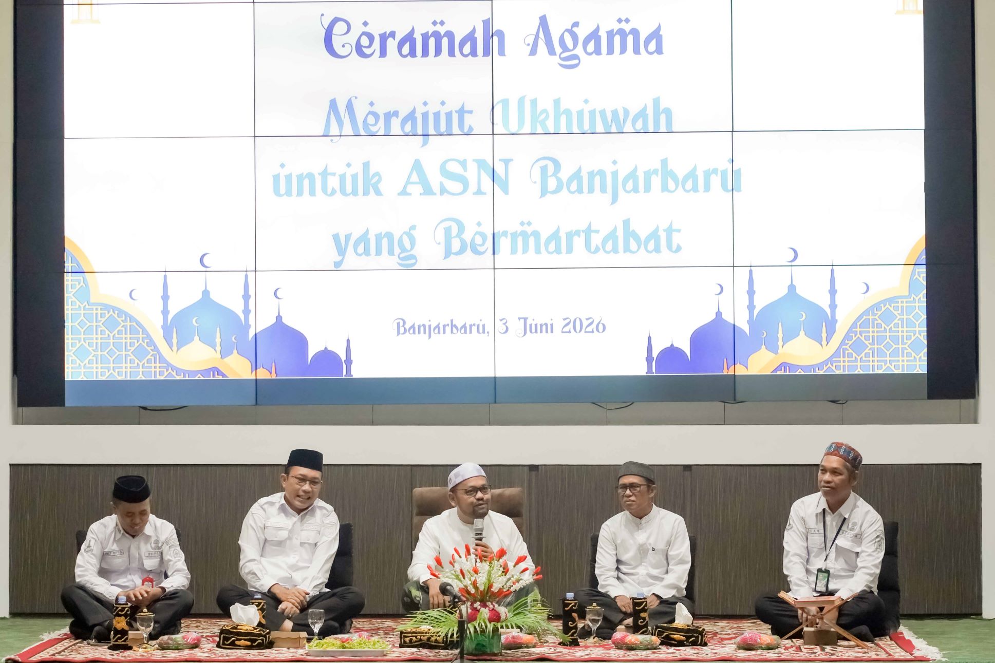 Perkokoh Ukhuwah, Pemko Banjarbaru Gelar Tausiah