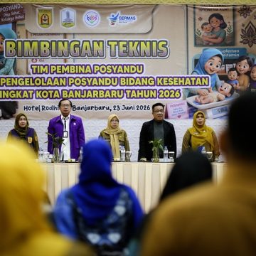 Bimtek Posyandu-14 Perkuat Garda Terdepan, 125 Pembina Posyandu Banjarbaru Siap Sukseskan Integrasi Layanan Kesehatan
