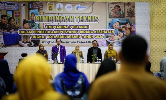 Perkuat Garda Terdepan, 125 Pembina Posyandu Banjarbaru Siap Sukseskan Integrasi Layanan Kesehatan