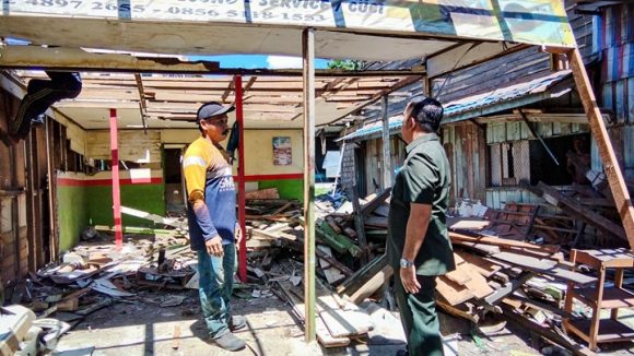 Penataan Simpang 4 Sungai Besar Berjalan Mulus, Pedagang Kooperatif Kosongkan Aset Pemko