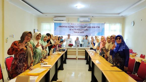 Upgrade Skill! Kader Posyandu Banjarbaru Kini Mahir Lakukan Skrining Kesehatan Warga