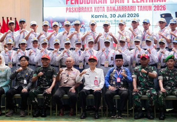 Pemkot Banjarbaru Resmi Buka Pemusatan Diklat Paskibraka Tahun 2026