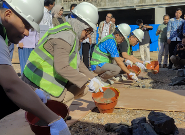 Topang Ekonomi Ibu Kota, Gedung Baru Bank Kalsel Banjarbaru Mulai Dibangun