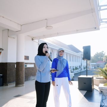 Atika Anggraini Sirajoni Ajak Warga Banjarbaru Waspada Kanker Lewat Gerakan Deteksi Dini di CFD