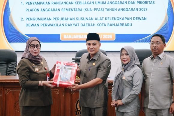 Rapat Paripurna DPRD Banjarbaru Bahas Rancangan KUA-PPAS 2027 dan Perubahan AKD