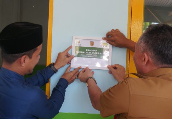 Kolaborasi BAZNAS dan TNI Hadirkan Hunian Nyaman bagi Warga Landasan Ulin