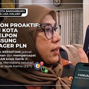 Respon Proaktif: Wali kota Menelpon Langsung Manager PLN - 1 UMKM dan Warga Menjerit Terdampak Pemadaman, Wali Kota Banjarbaru Desak PLN Transparan!