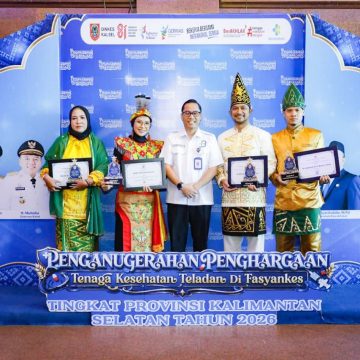 Empat Nakes RSD Idaman Raih Penghargaan Nakes Teladan Tingkat Provinsi Kalsel