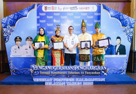 Empat Nakes RSD Idaman Raih Penghargaan Nakes Teladan Tingkat Provinsi Kalsel