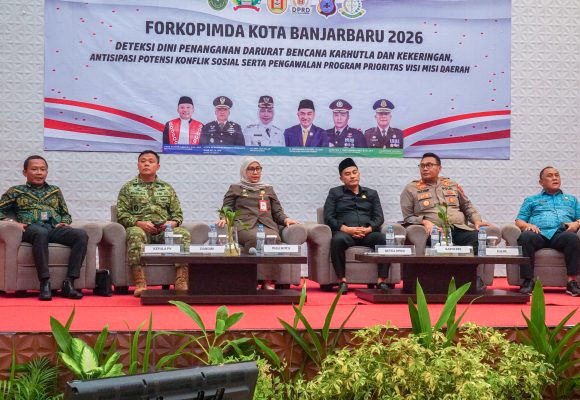 Banjarbaru Perkuat Sinergi Forkopimda Hadapi Tiga Tantangan Utama 2026