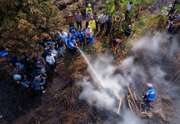 Karhutla Banjarbaru Disorot Menteri LH, Sumur Bor Disiapkan Atasi Sulitnya Air Pemadaman