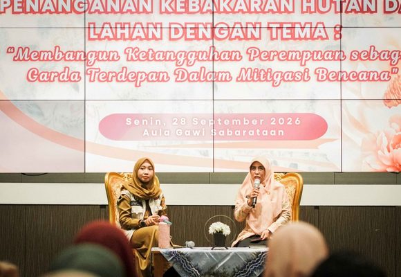 Perempuan Banjarbaru Ambil Peran Hadapi Karhutla