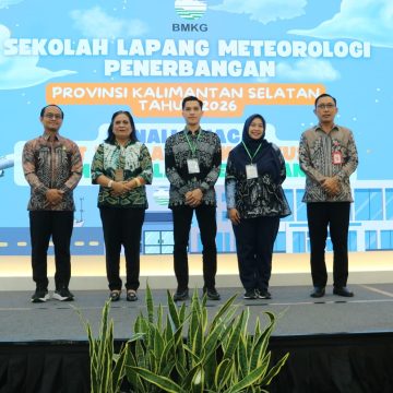 Pembukaan Sekolah Lapang Meteorologi 2026 di Banjarbaru