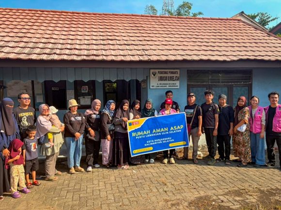 Asap Karhutla Mengancam, Rumah Aman Asap Hadir Lindungi Warga Banjarbaru